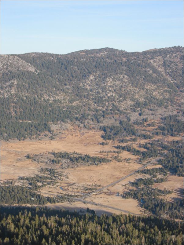 2005-11-12 Hawkins (01) CA 89 and CA 88 Hope Valley from Pickett's Peak
